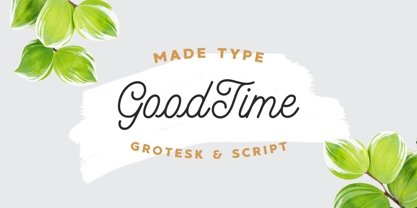폰트 MADE GoodTime