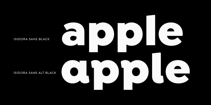 Isidora Sans Alt