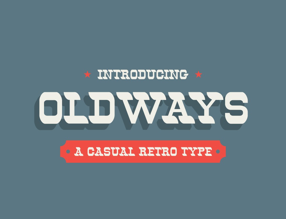 폰트 Oldways