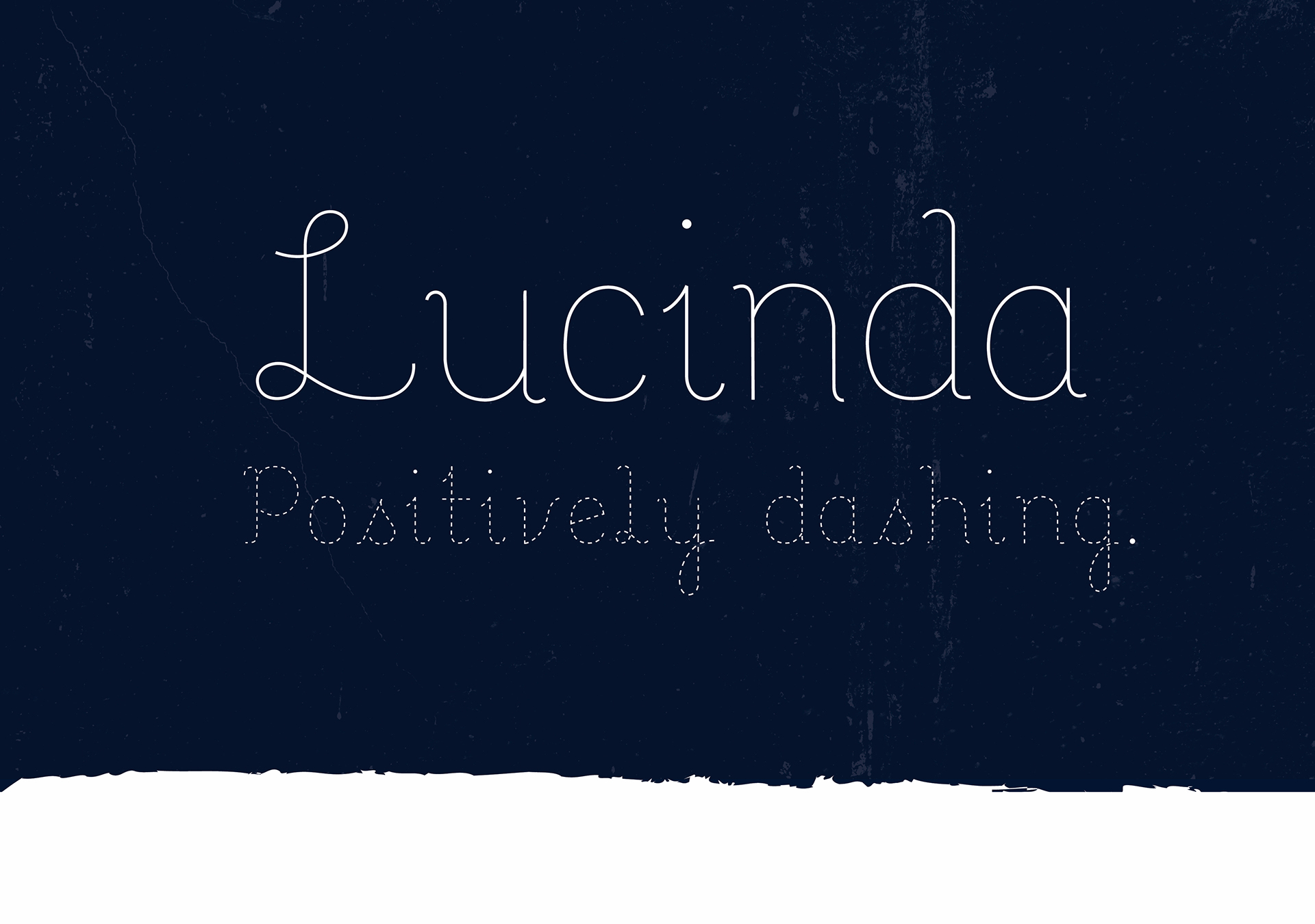 폰트 Lucinda