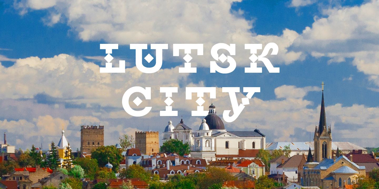폰트 Lutsk