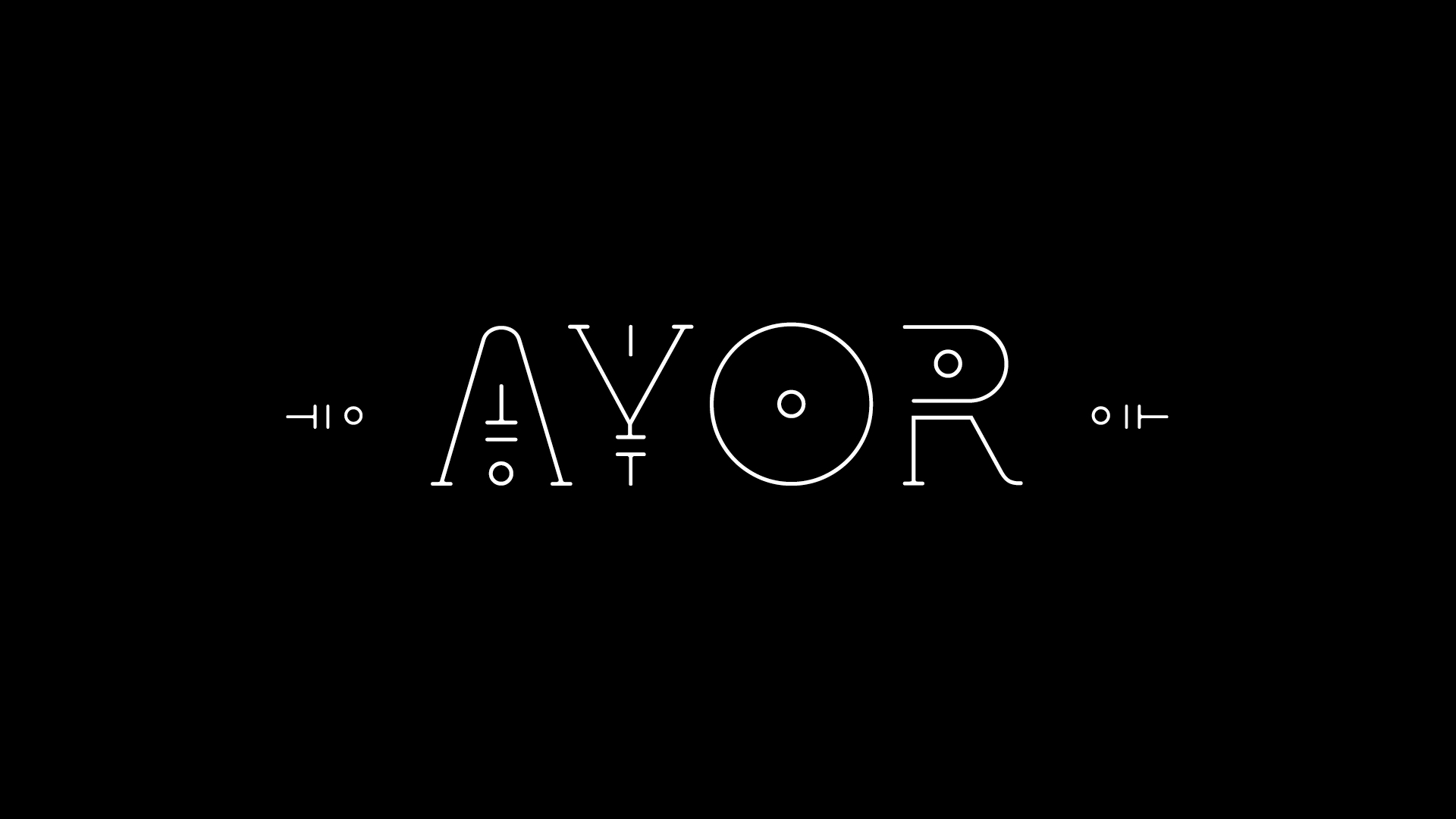 폰트 Ayor Thin