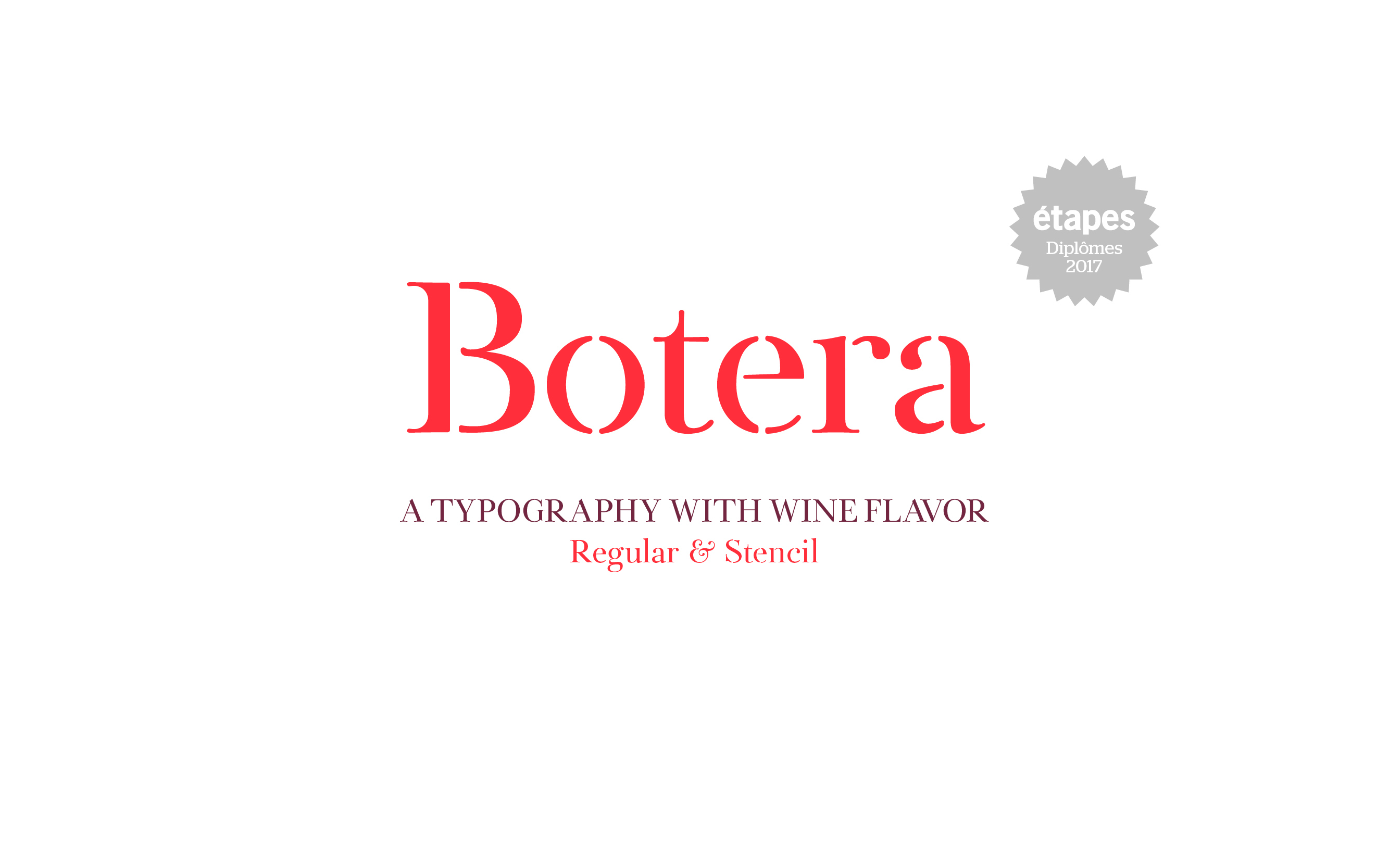 폰트 Botera