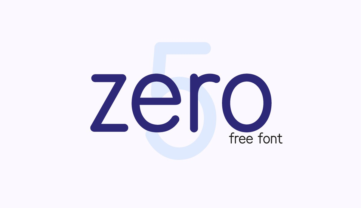 폰트 Zero 5