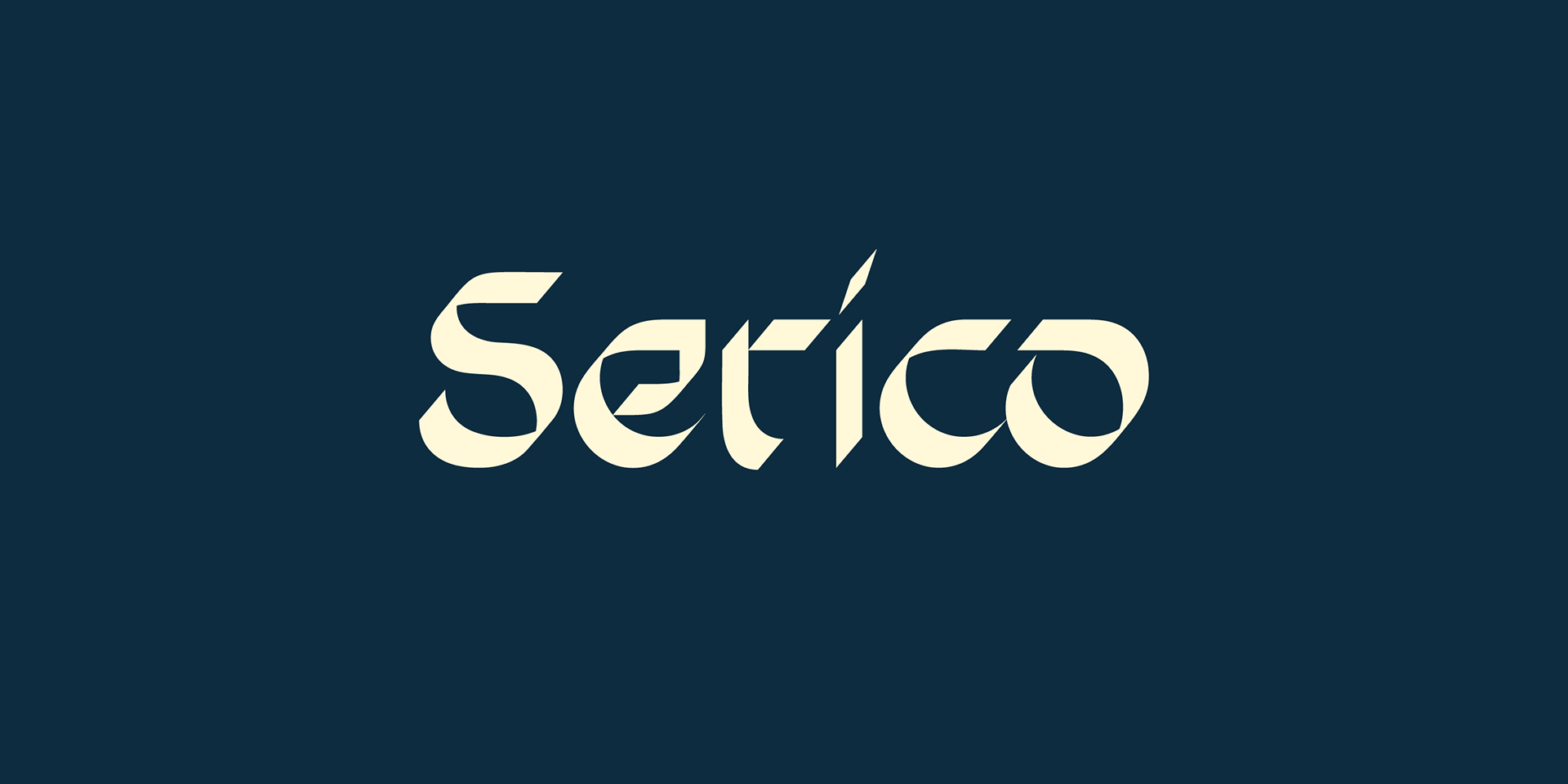 폰트 Serico