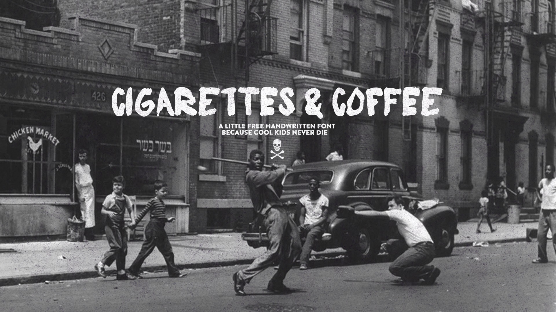 폰트 Cigarettes and Coffee