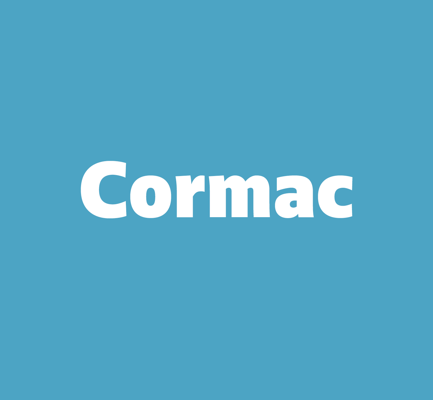 폰트 Cormac