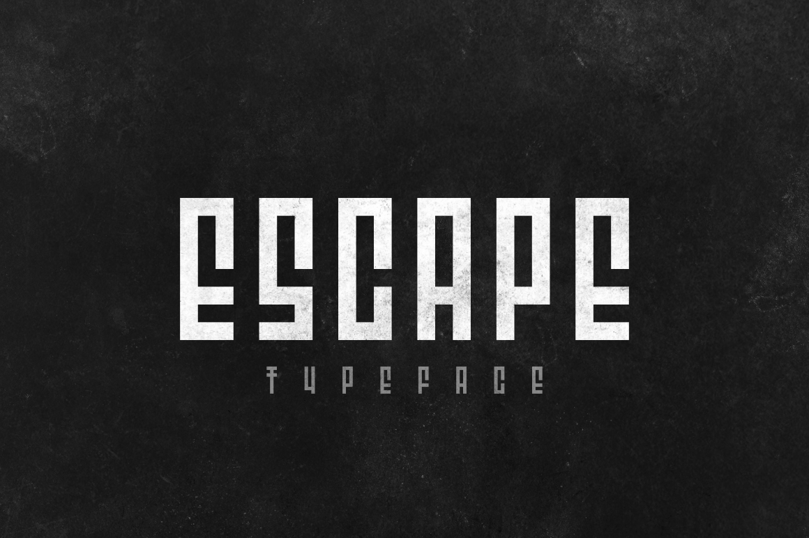폰트 Escape