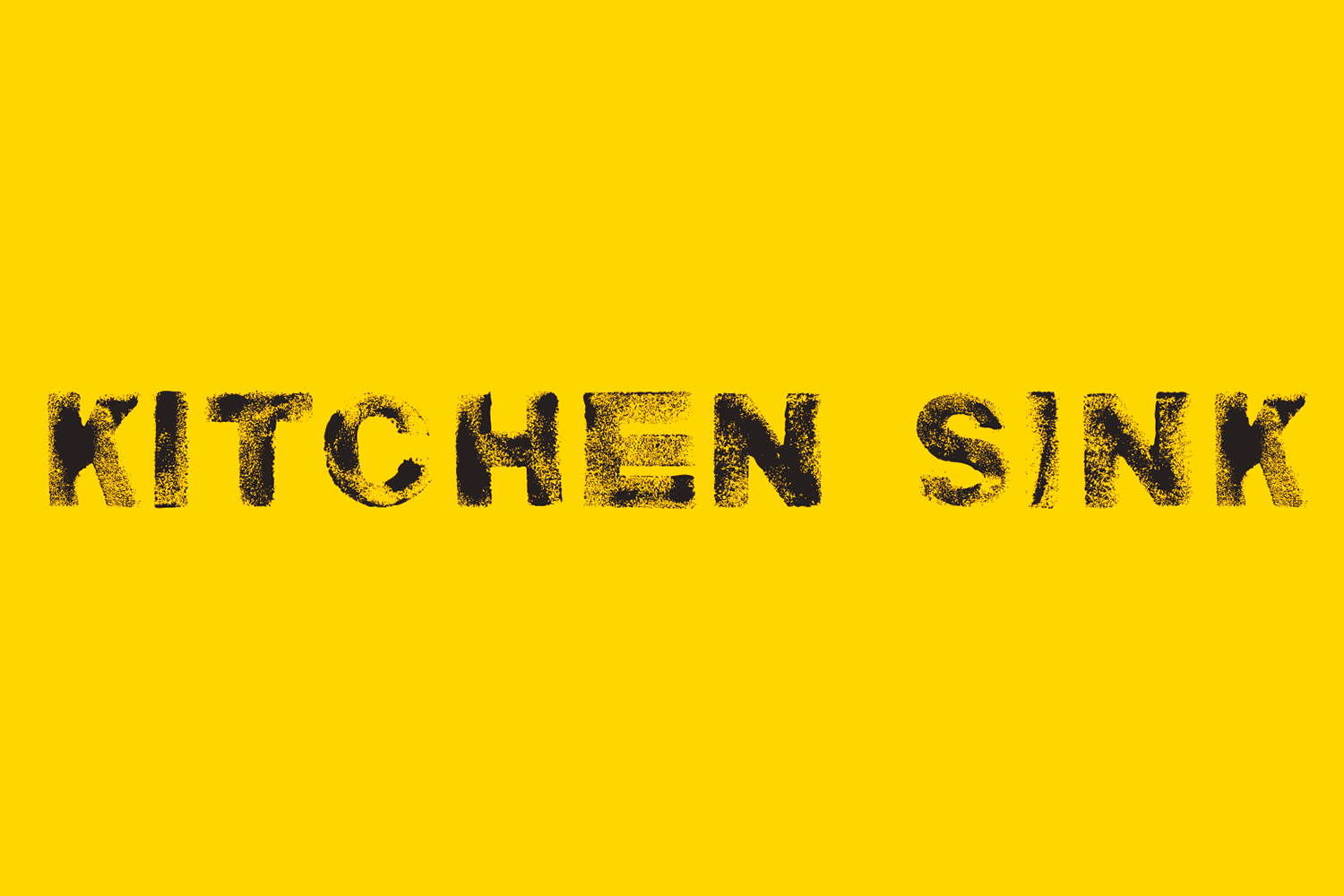 폰트 Kitchen Sink