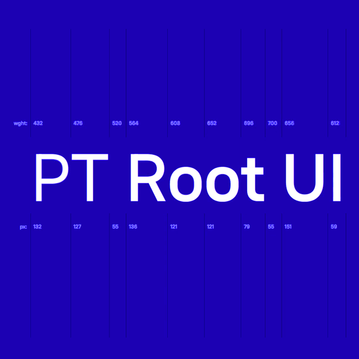 폰트 PT Root UI