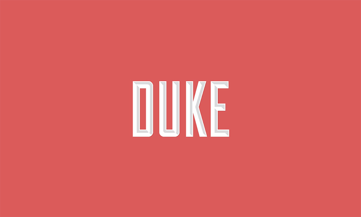 폰트 Duke