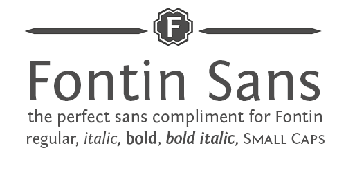 폰트 Fontin Sans