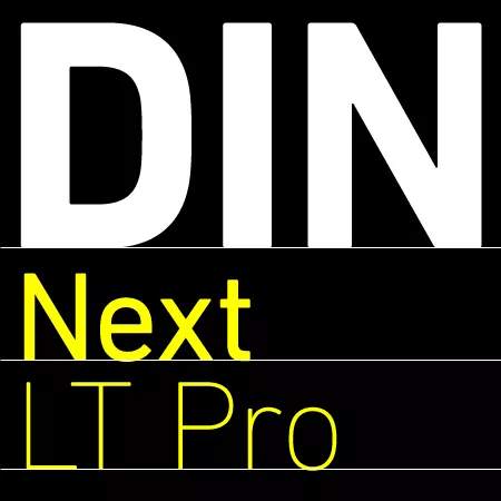 폰트 DIN Next LT Pro