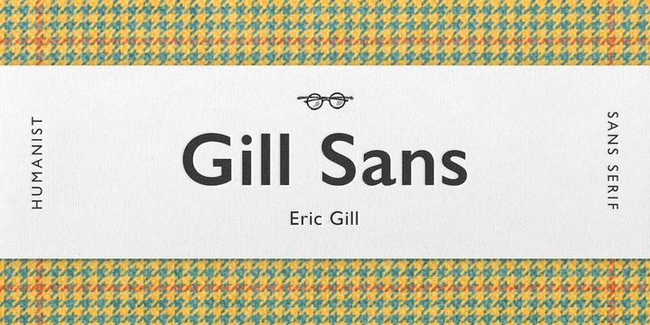 폰트 Gill Sans Pro