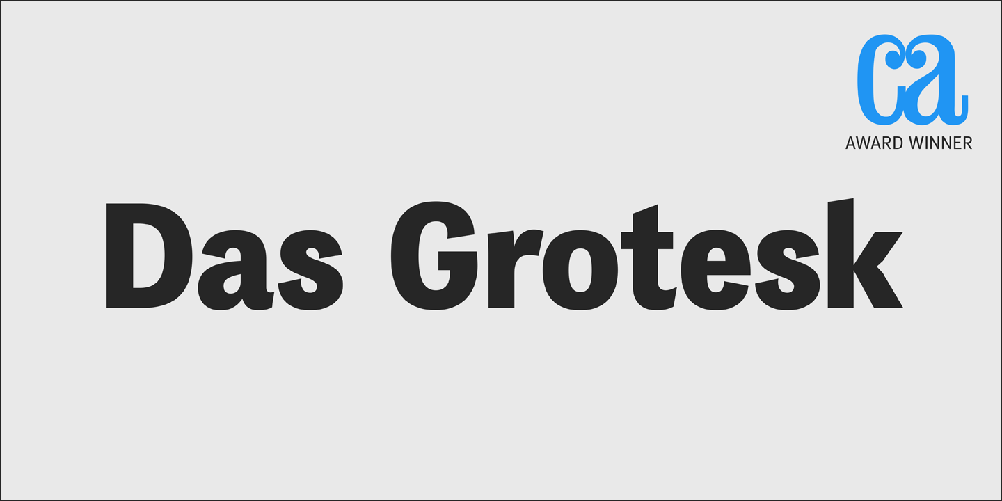 폰트 PF Das Grotesk Pro