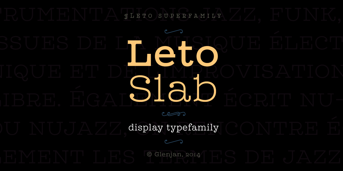 Leto Slab Condensed