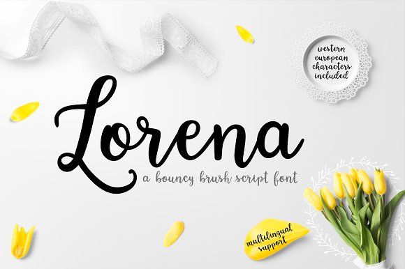 폰트 Lorena