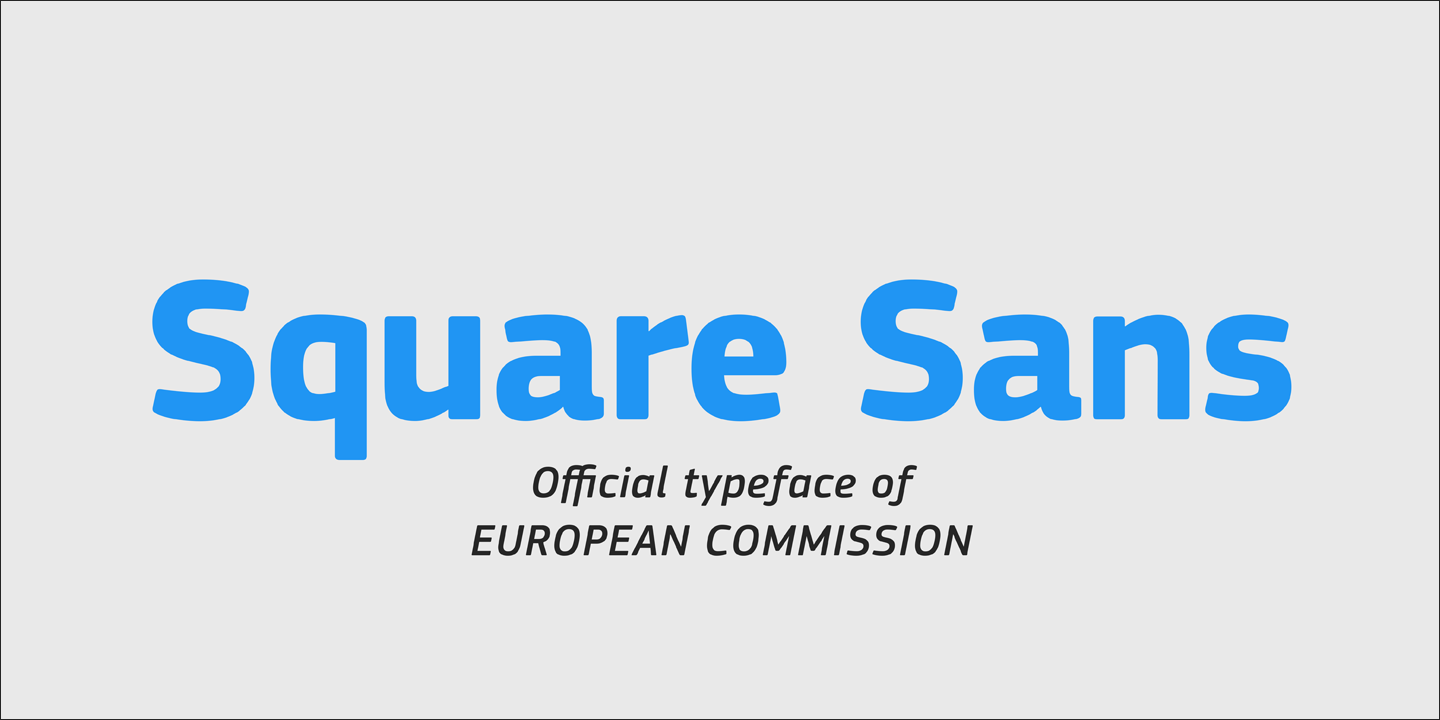 폰트 PF Square Sans Cond Pro 