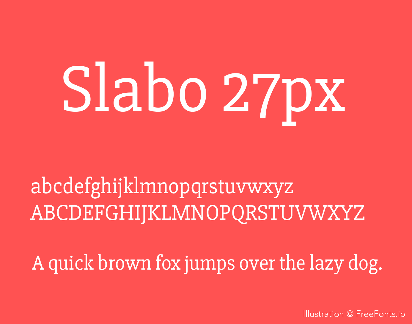 폰트 Slabo 27px
