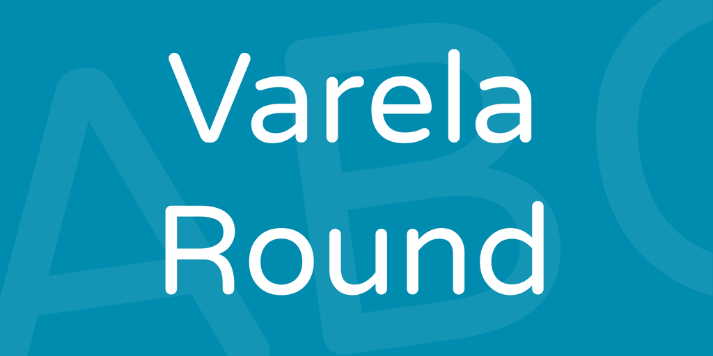 폰트 Varela Round
