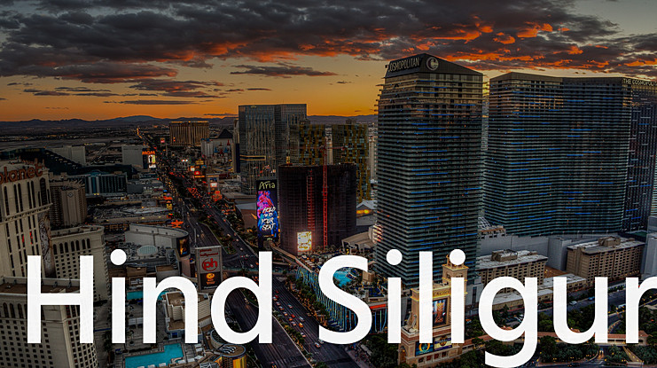 폰트 Hind Siliguri