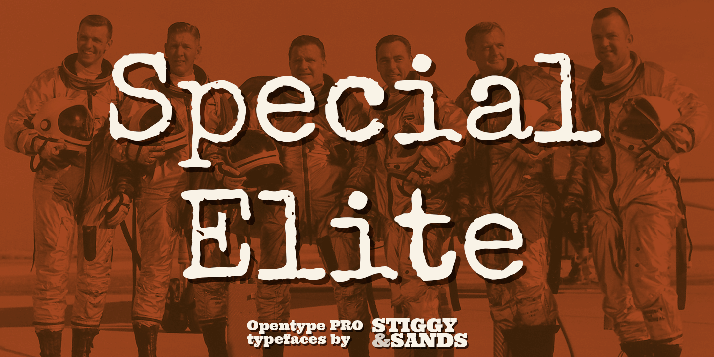 폰트 Special Elite