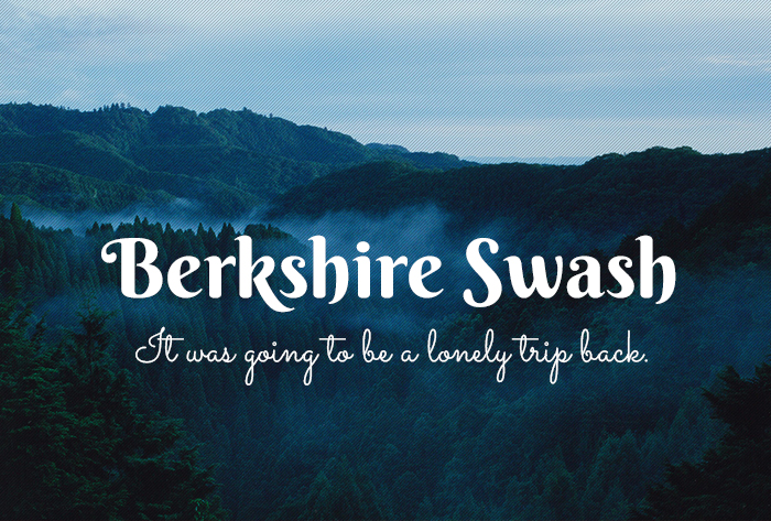 폰트 Berkshire Swash