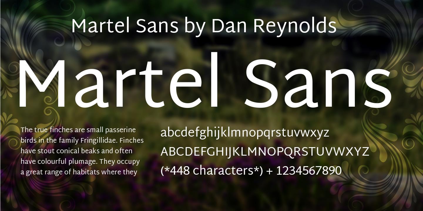 폰트 Martel Sans