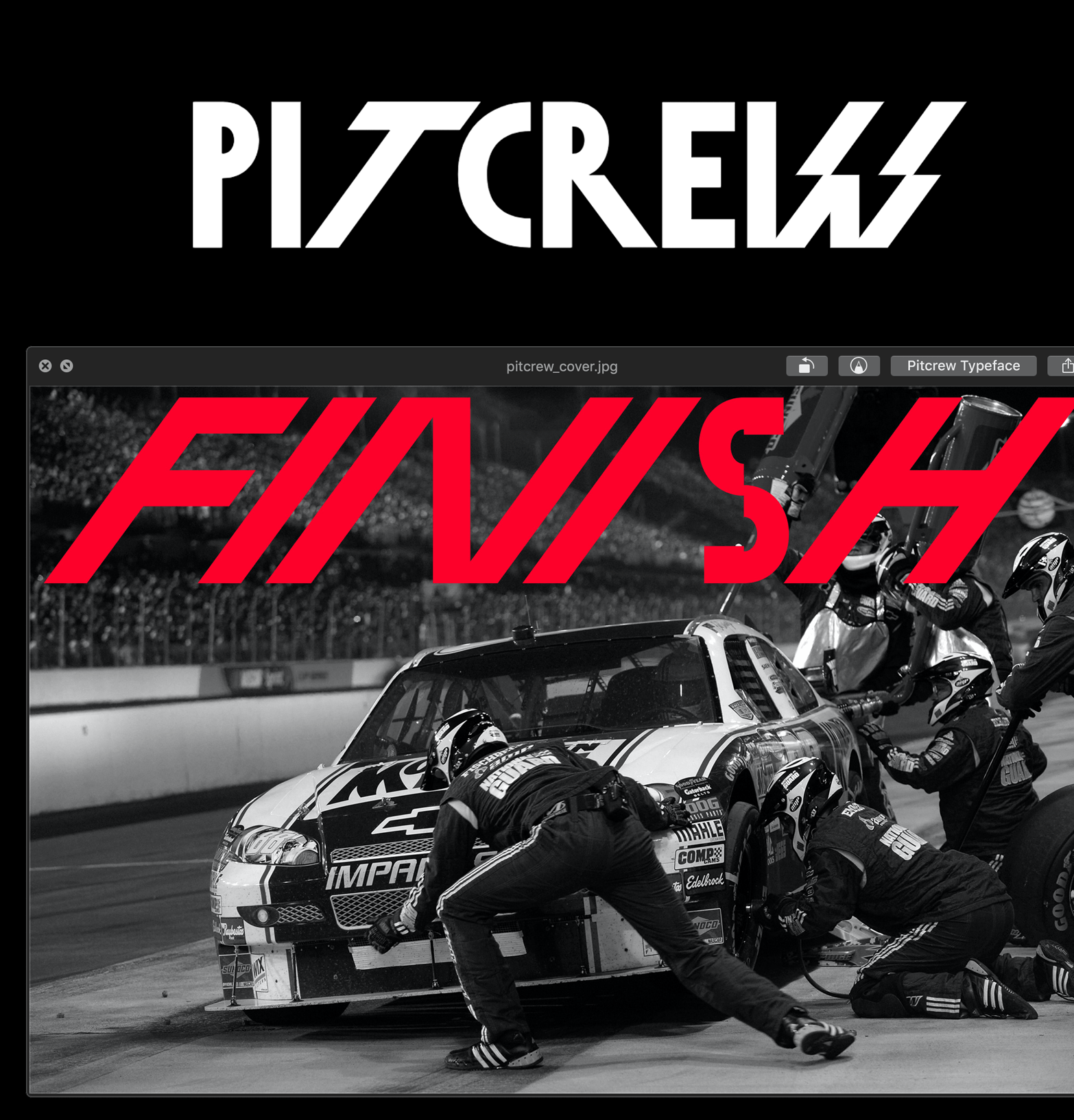 폰트 Pitcrew