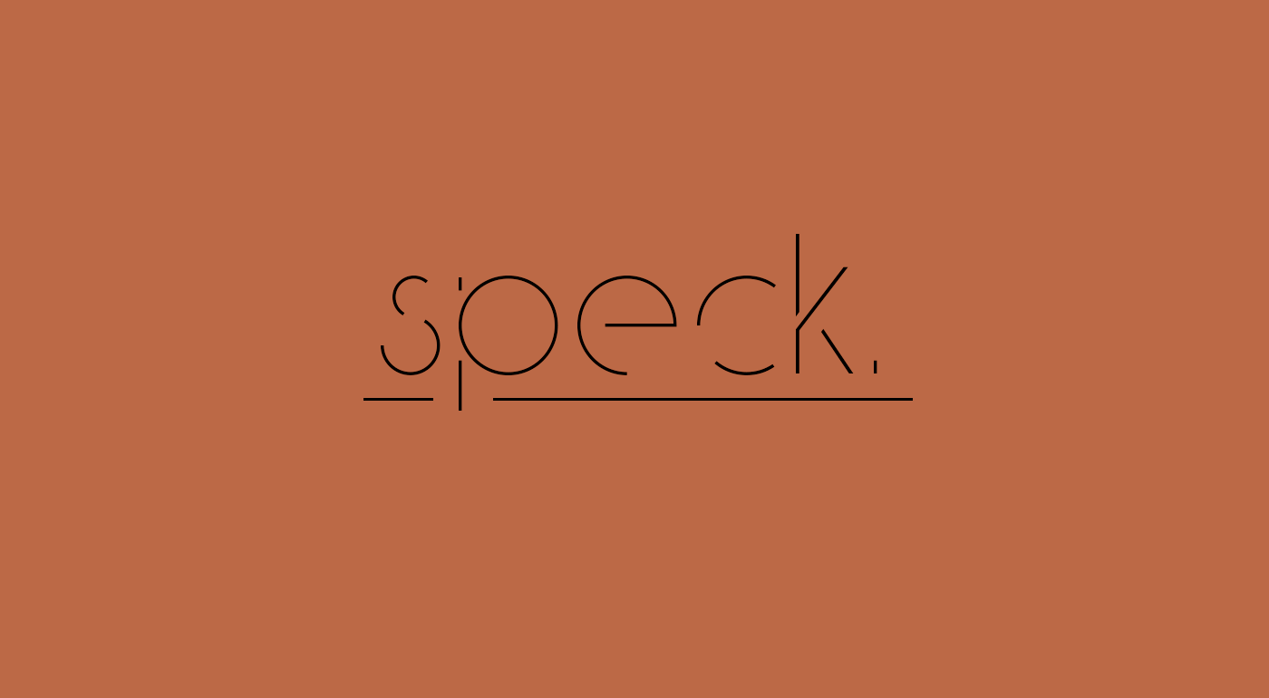 폰트 Speck Display