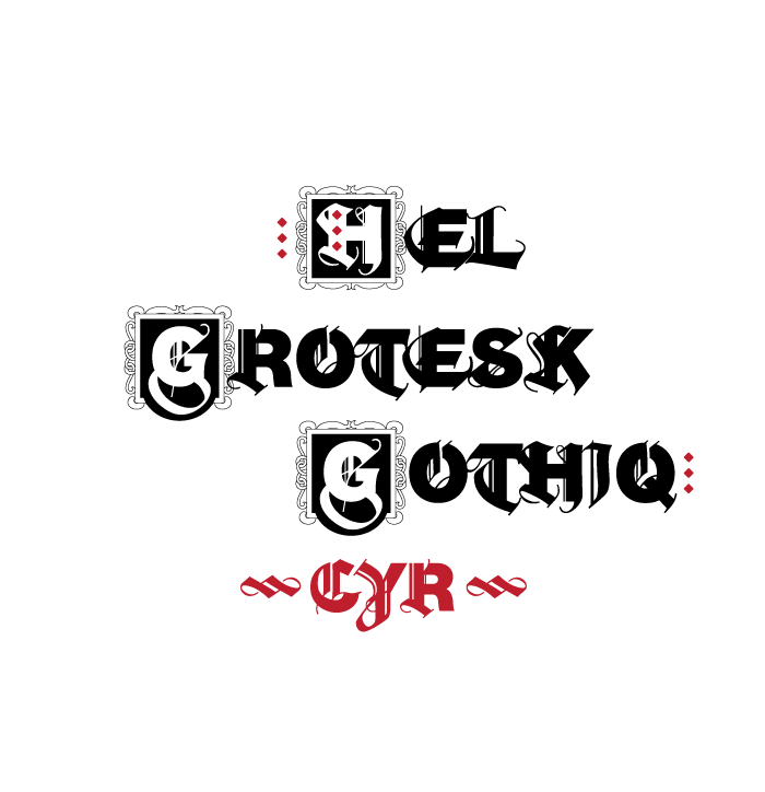 폰트 Hel Grotesk Gothiq