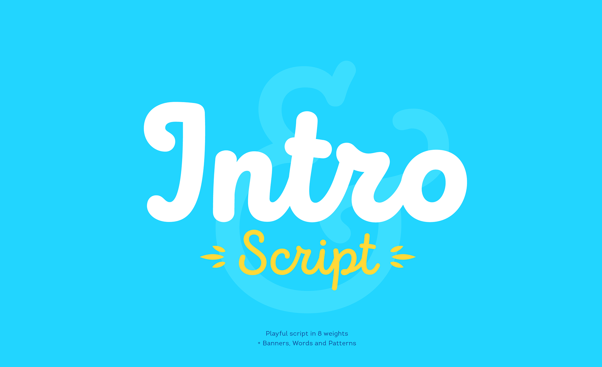 폰트 Intro Script Demo Medium