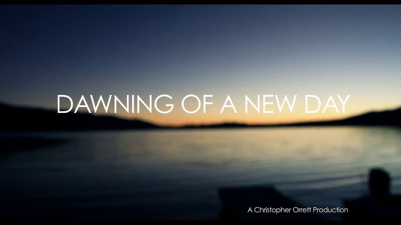 폰트 Dawning of a New Day