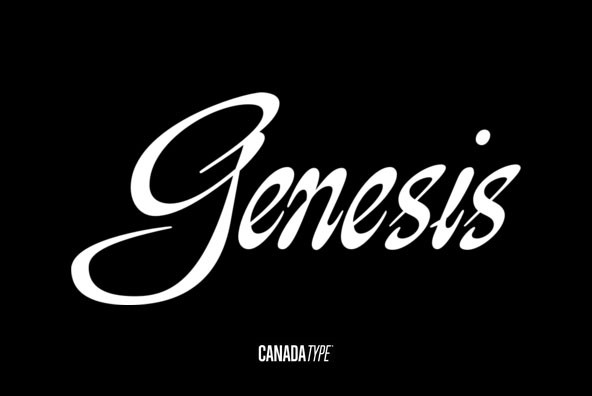 폰트 Genesis Sans 