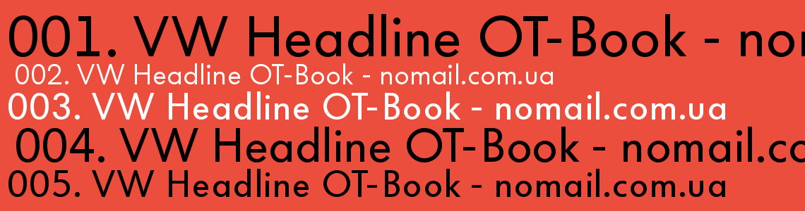 폰트 Volkswagen Apps