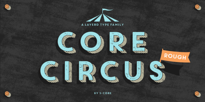 폰트 Core Circus 2D