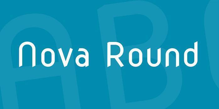 폰트 Nova Round