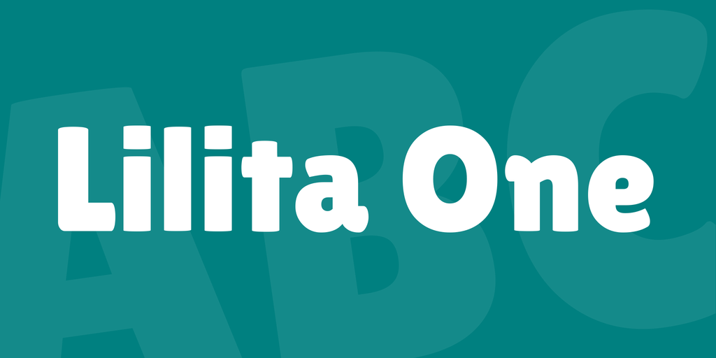 폰트 Lilita One