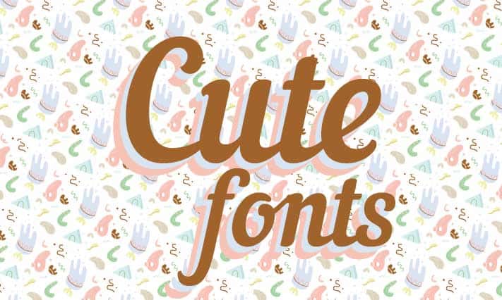 폰트 Cute Font