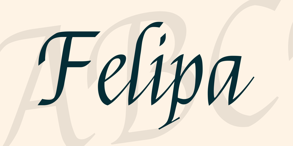 폰트 Felipa