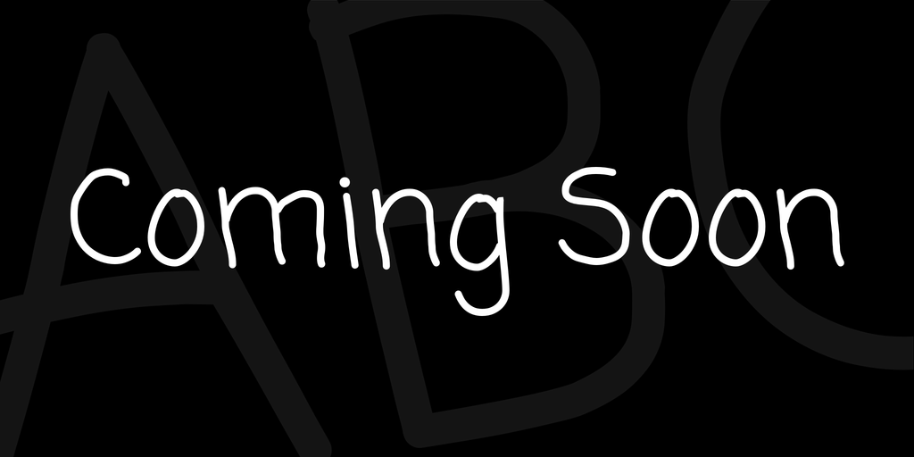 폰트 Coming Soon