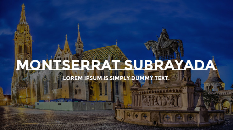 Montserrat Subrayada