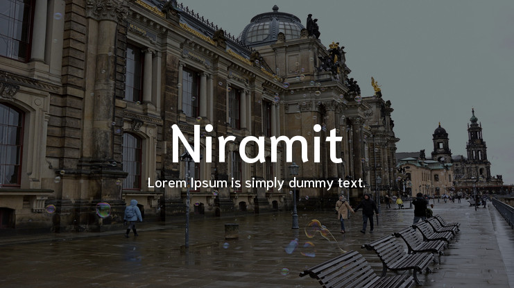 폰트 Niramit