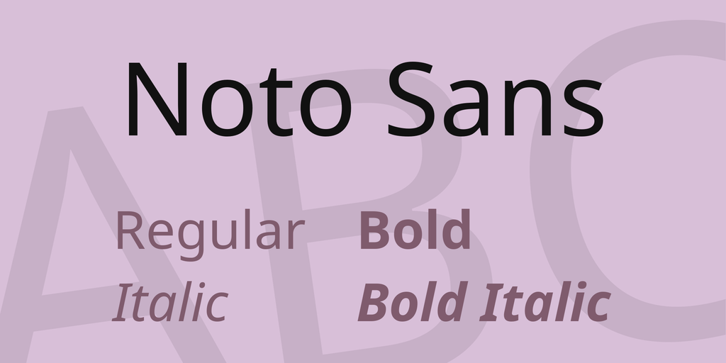 폰트 Noto Sans TC
