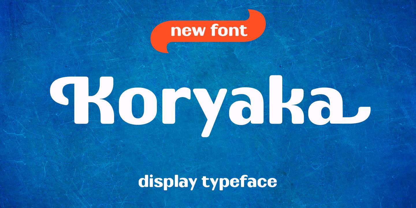 폰트 Koryaka Free Rounded