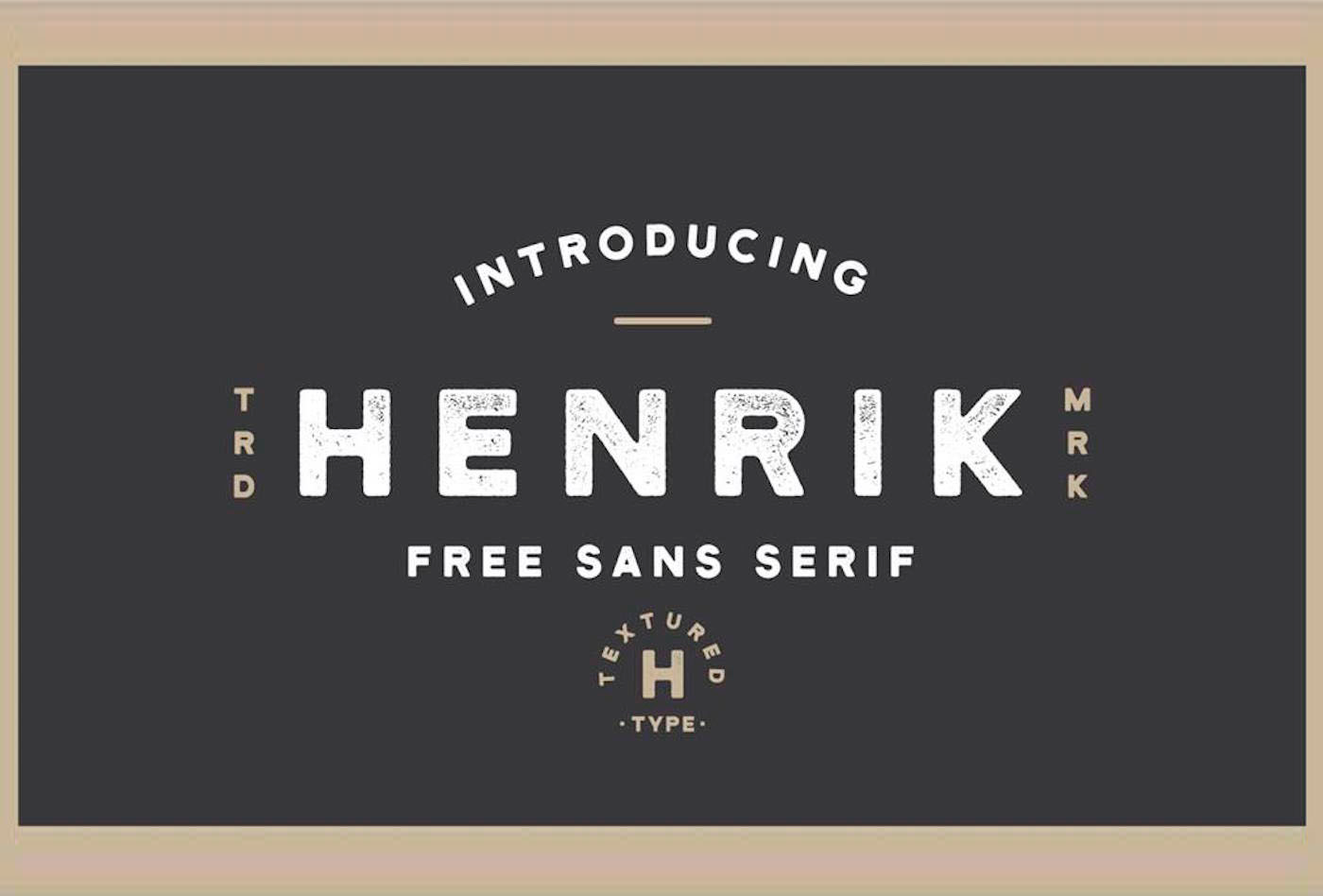 폰트 Henrik