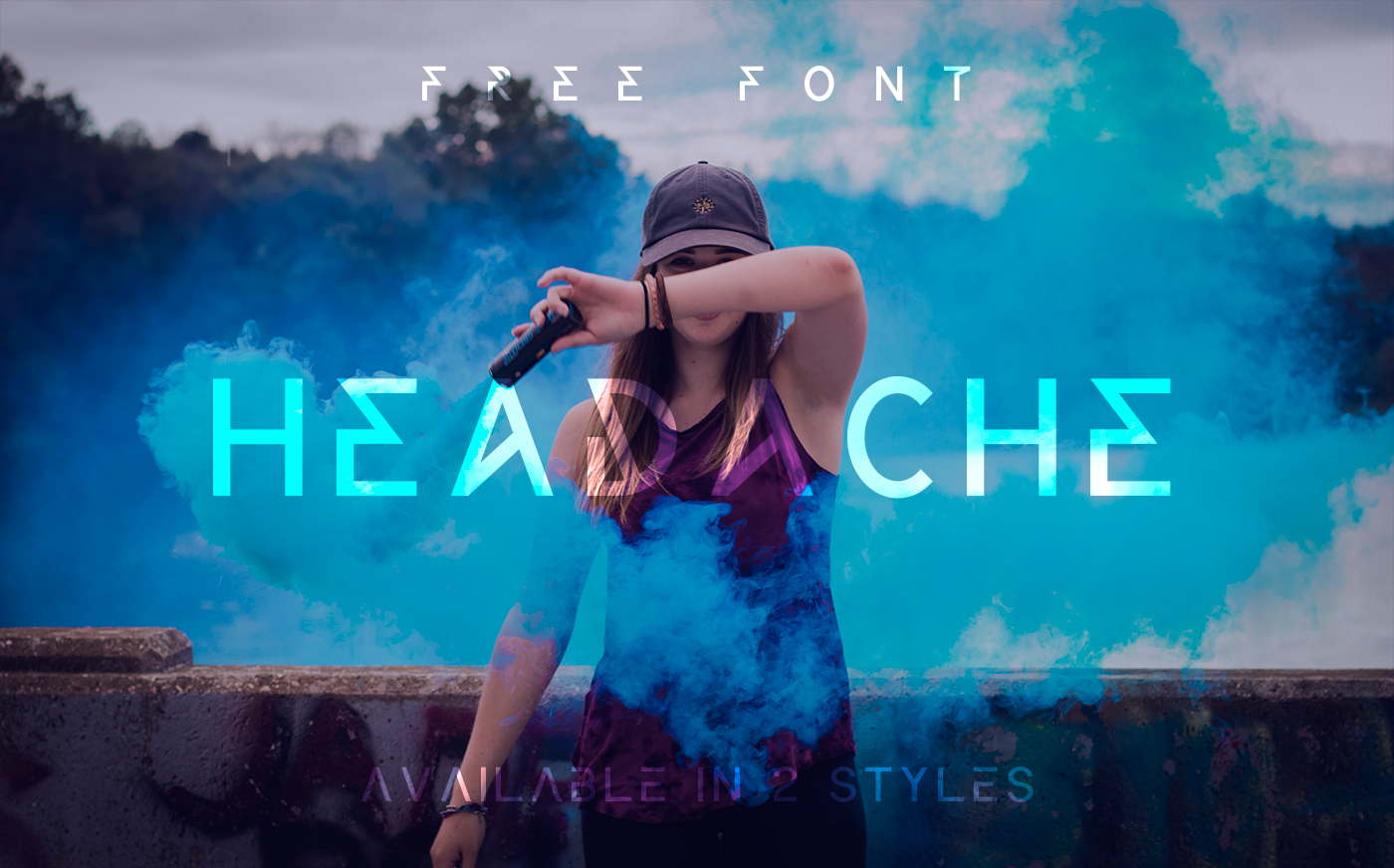 폰트 Headache