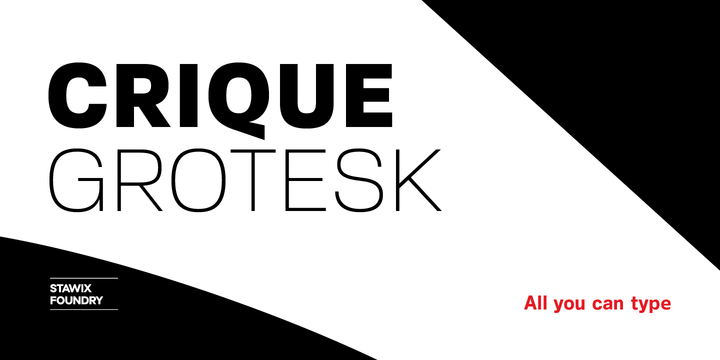 Crique Grotesk