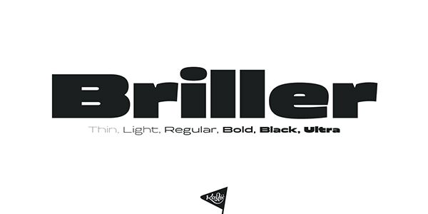 폰트 Briller