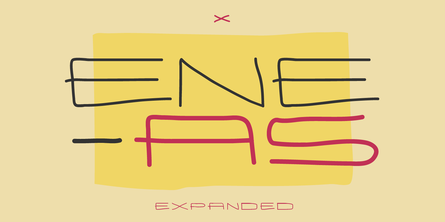 폰트 Eneas Expanded